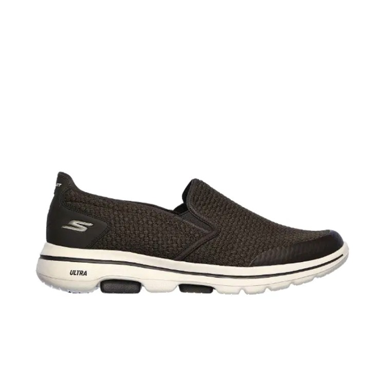 Кроссовки мужские Skechers Go Walk 5 - Apprize хаки 55510-KHK изображение 1