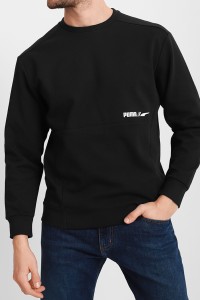 Толстовка мужская Puma черная 58939801 изображение 2