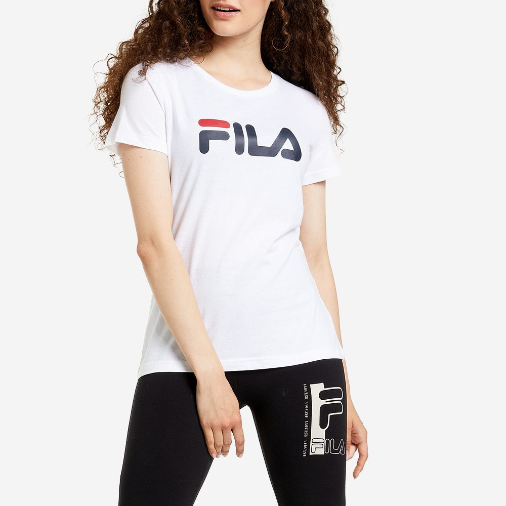 Футболка женская FILA T-shirt белая 110579-00 изображение 2