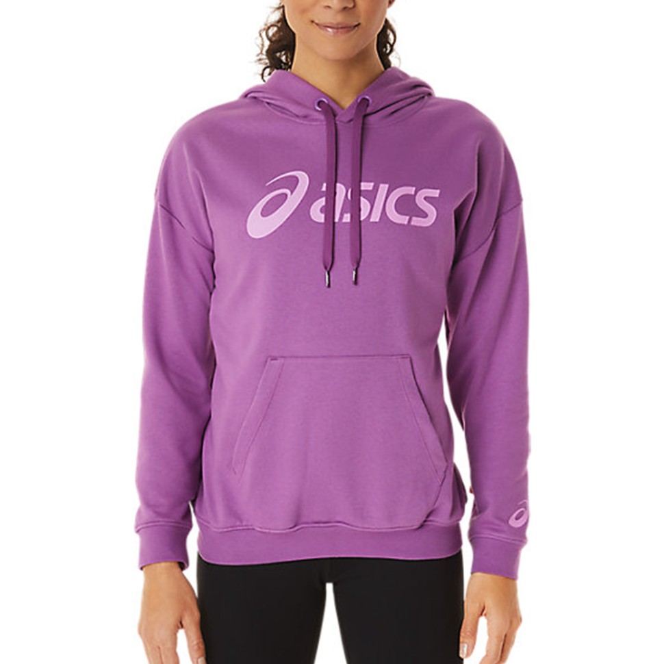 Толстовка жіноча Asics Big Asics Oth Hoodie рожева 2032A990-505 — фото 1