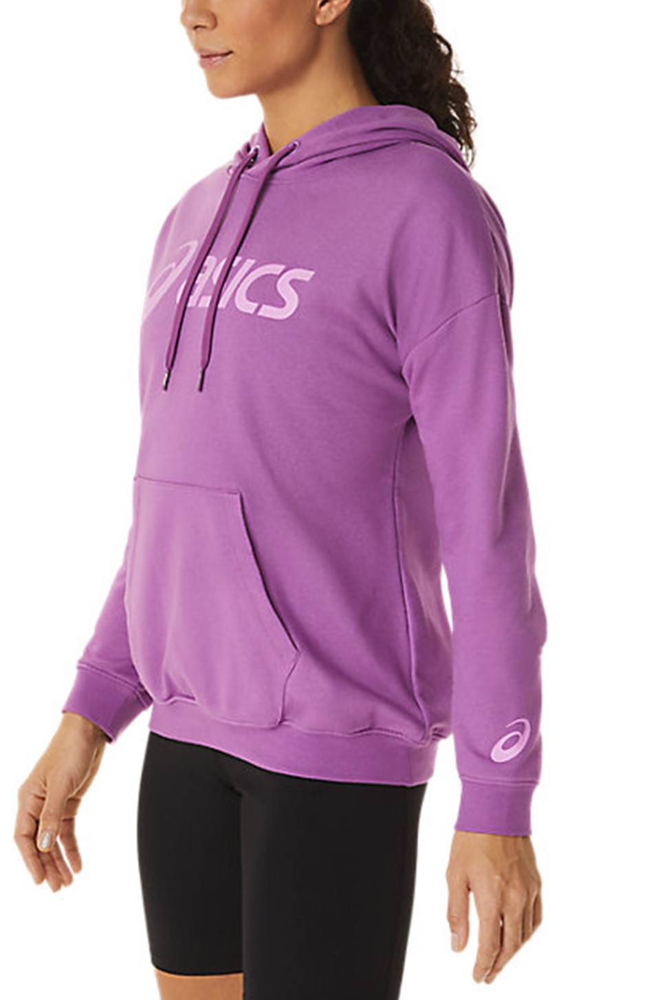 Толстовка жіноча Asics Big Asics Oth Hoodie рожева 2032A990-505 — фото 2