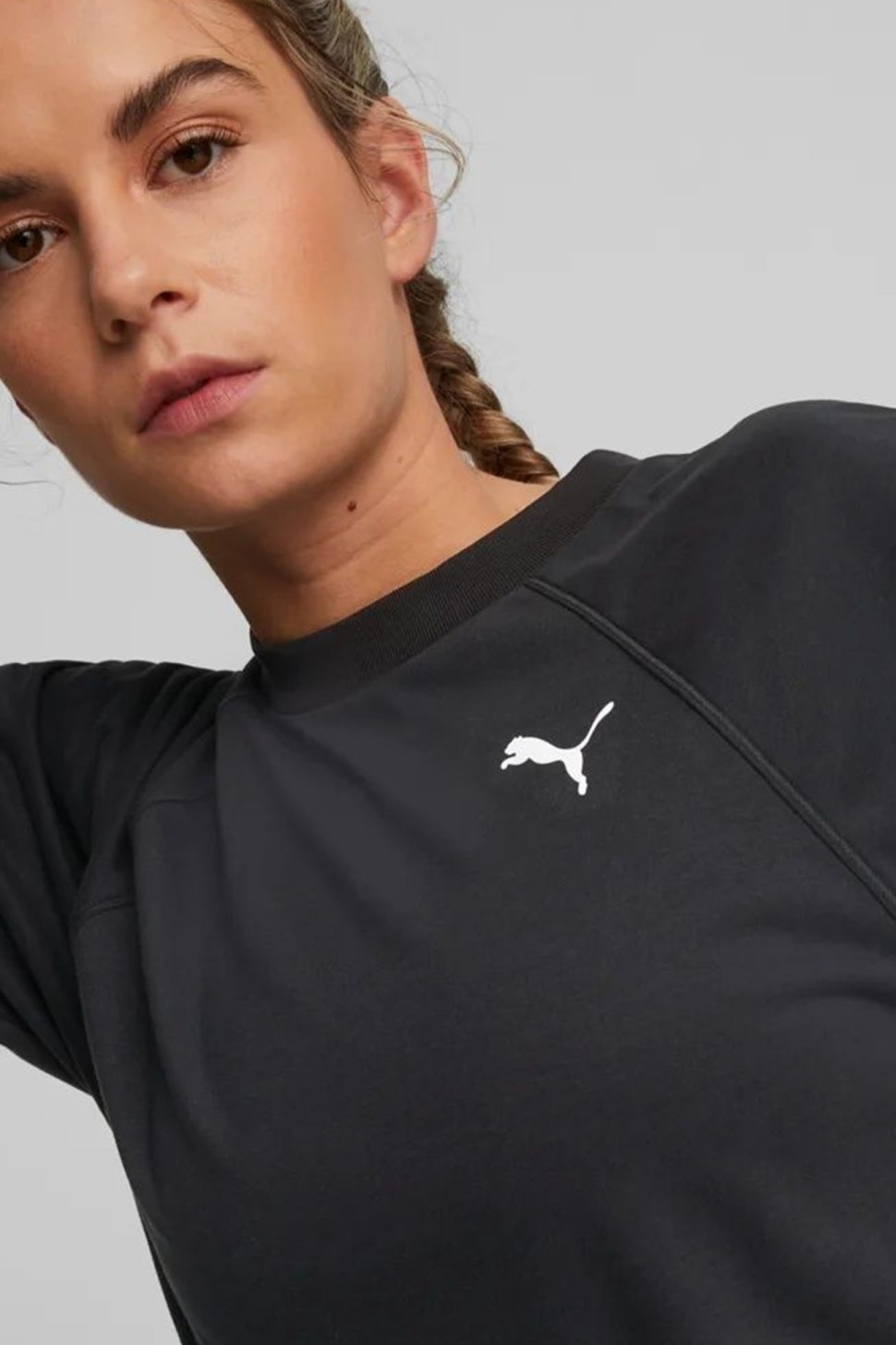 Футболка жіноча Puma MODERN SPORTS Tee чорна 67309501 — фото 3