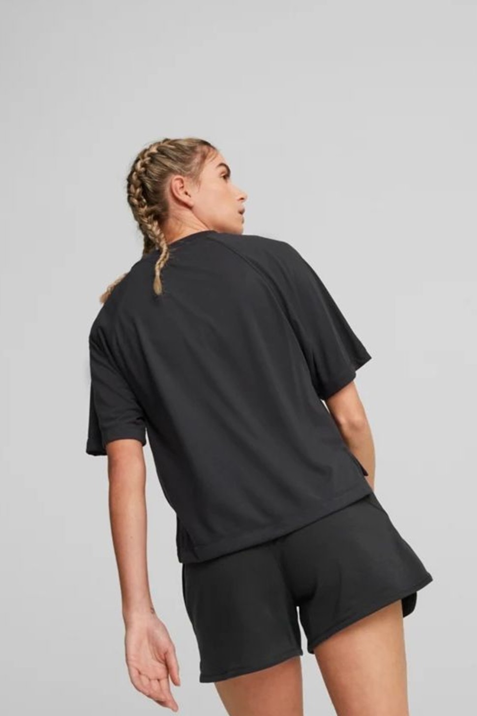Футболка жіноча Puma MODERN SPORTS Tee чорна 67309501 — фото 5
