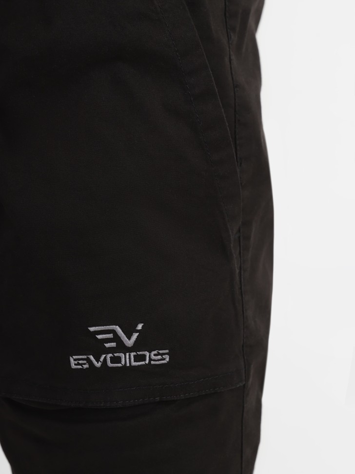 Шорти чоловічі Evoids Sherridon чорні 362203-010 изображение 4