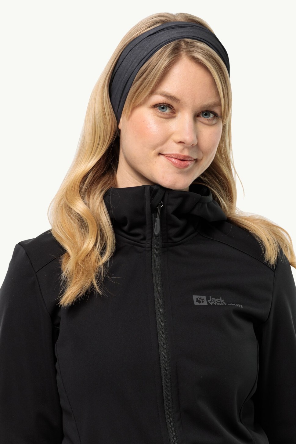 Баф Jack Wolfskin BASIC NECKGAITER сірий 1911302-6230 — фото 3