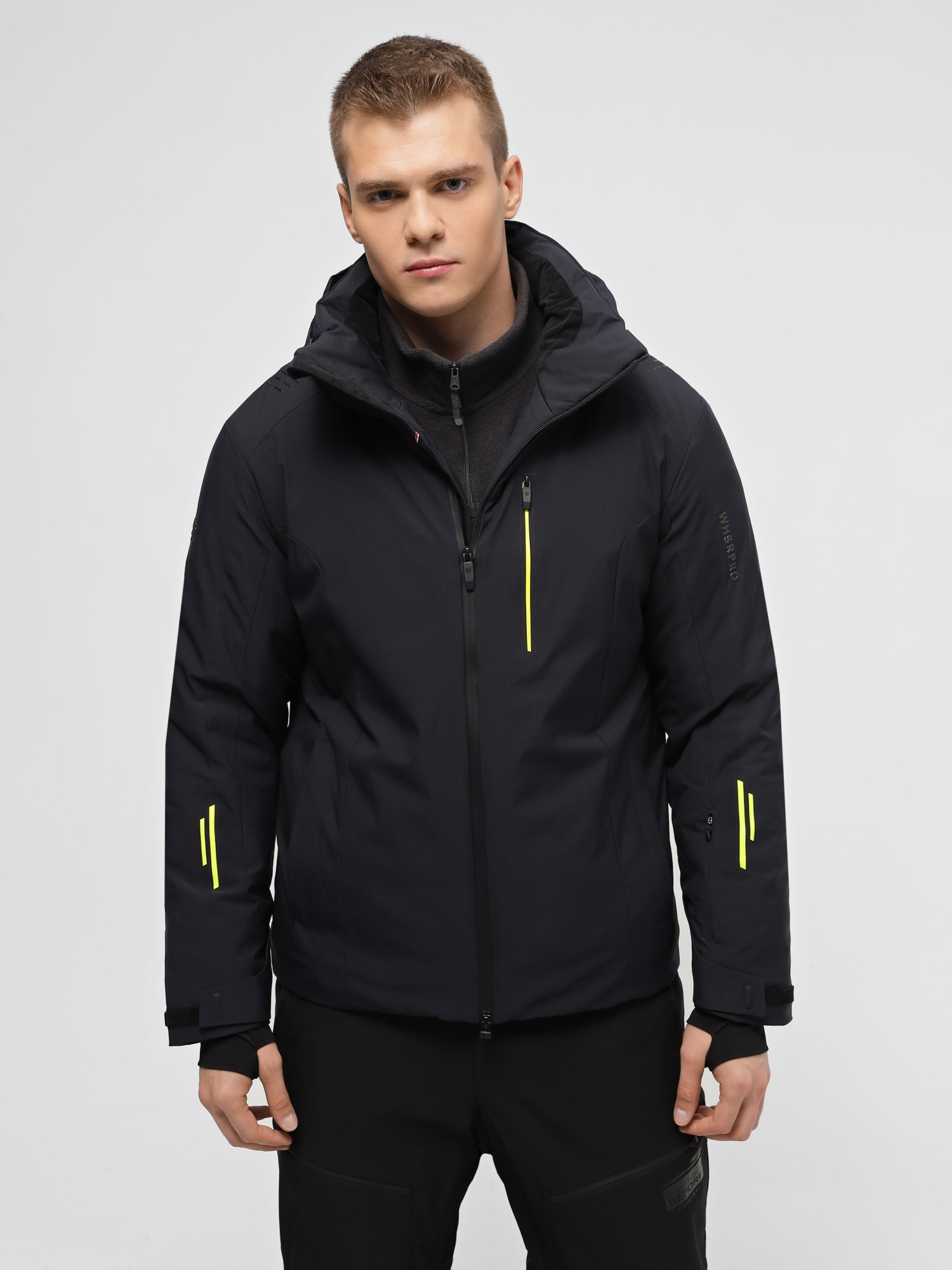 Куртка горнолыжная мужская WHS  темно-серая 513529-020 изображение 3