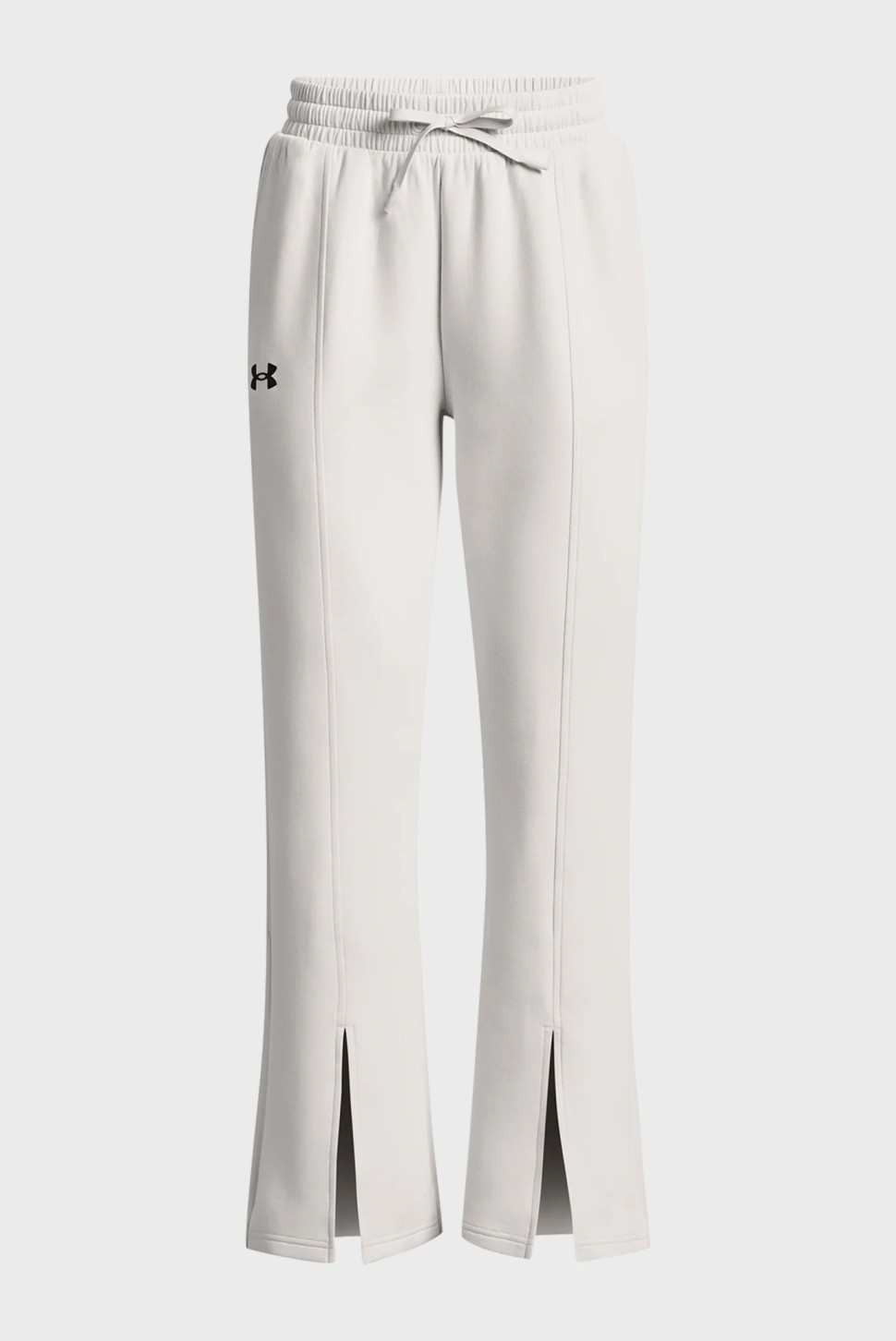 Штани жіночі Under Armour Unstoppable Flc Split Pant білі 1379847-114 — фото 6