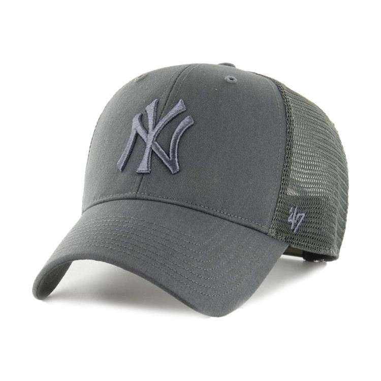 Кепка 47 Brand MLB NEW YORK YANKEES BRANSON серая BRANS17CTP-CCC изображение 1