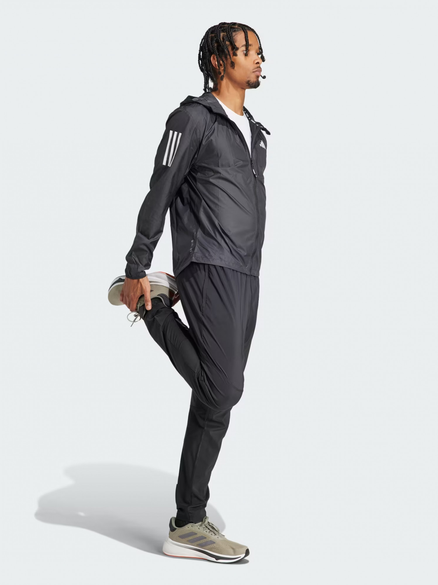Вітрівка чоловіча Adidas OTR B JKT чорна IN1483 изображение 4