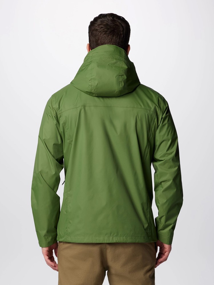 Ветровка мужская Columbia WATERTIGHT™ II JACKET зеленая 1533891-353 изображение 3