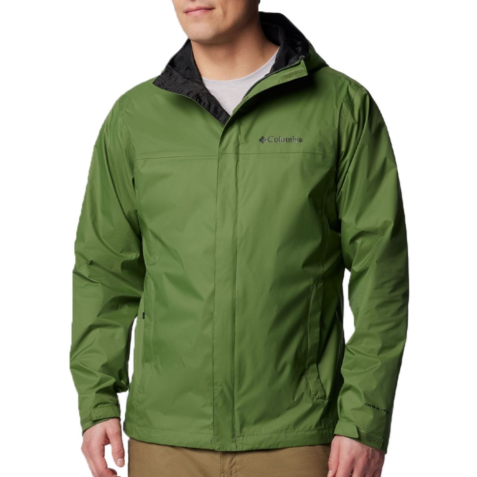 Вітрівка чоловіча Columbia WATERTIGHT™ II JACKET зелена 1533891-353 — фото 1