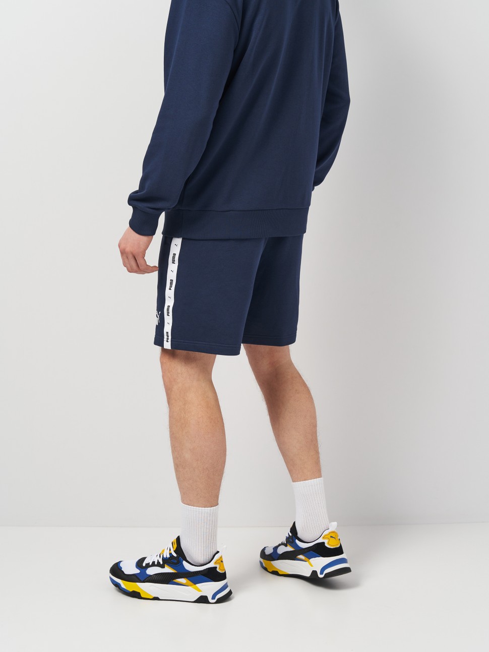 Шорти чоловічі Puma ESS+ Tape Shorts 9" TR сині 84738714 — фото 4