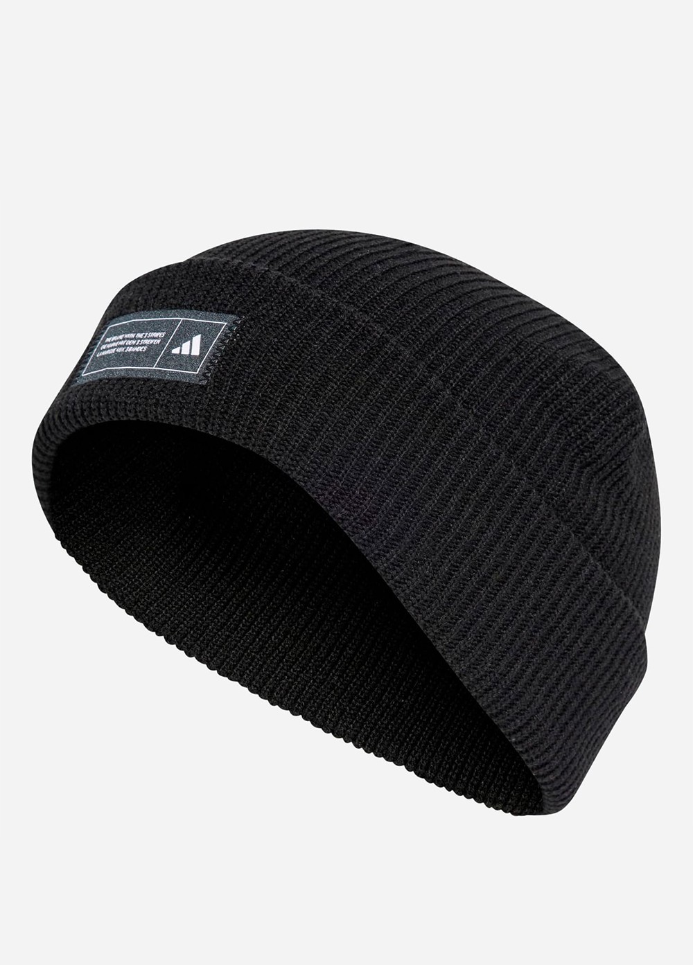 Шапка  Adidas ESS BEANIE CUFF чорна IT4633 изображение 2