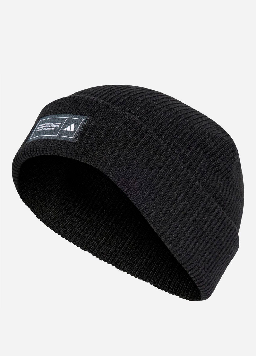Шапка Adidas ESS BEANIE CUFF чорна IT4633 — фото 2