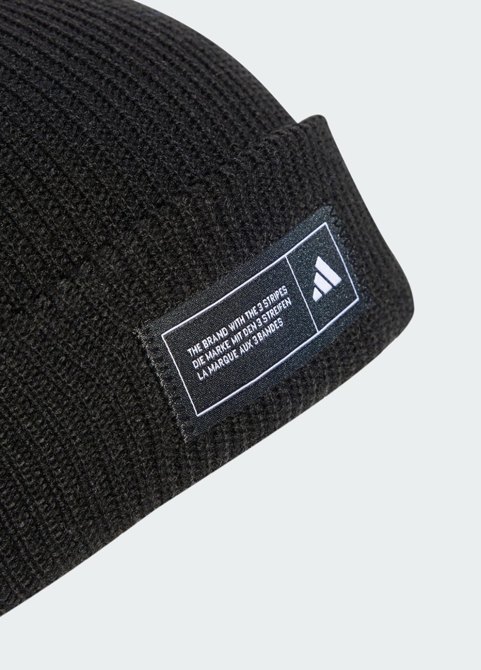 Шапка Adidas ESS BEANIE CUFF чорна IT4633 — фото 3