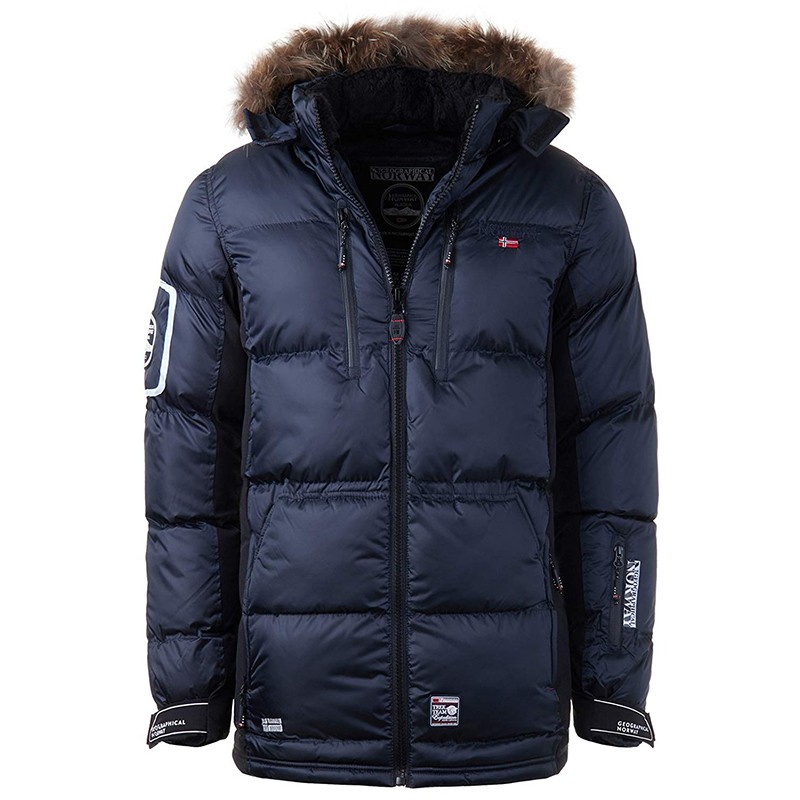 Куртка мужская Geographical Norway синяя WN051H-450 — Sport City Куртка мужская Geographical Norway синяя WN051H-450