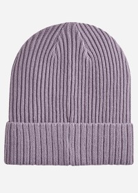Шапка  Puma Ribbed Classic Cuff Beanie фиолетовая 02403819 изображение 3