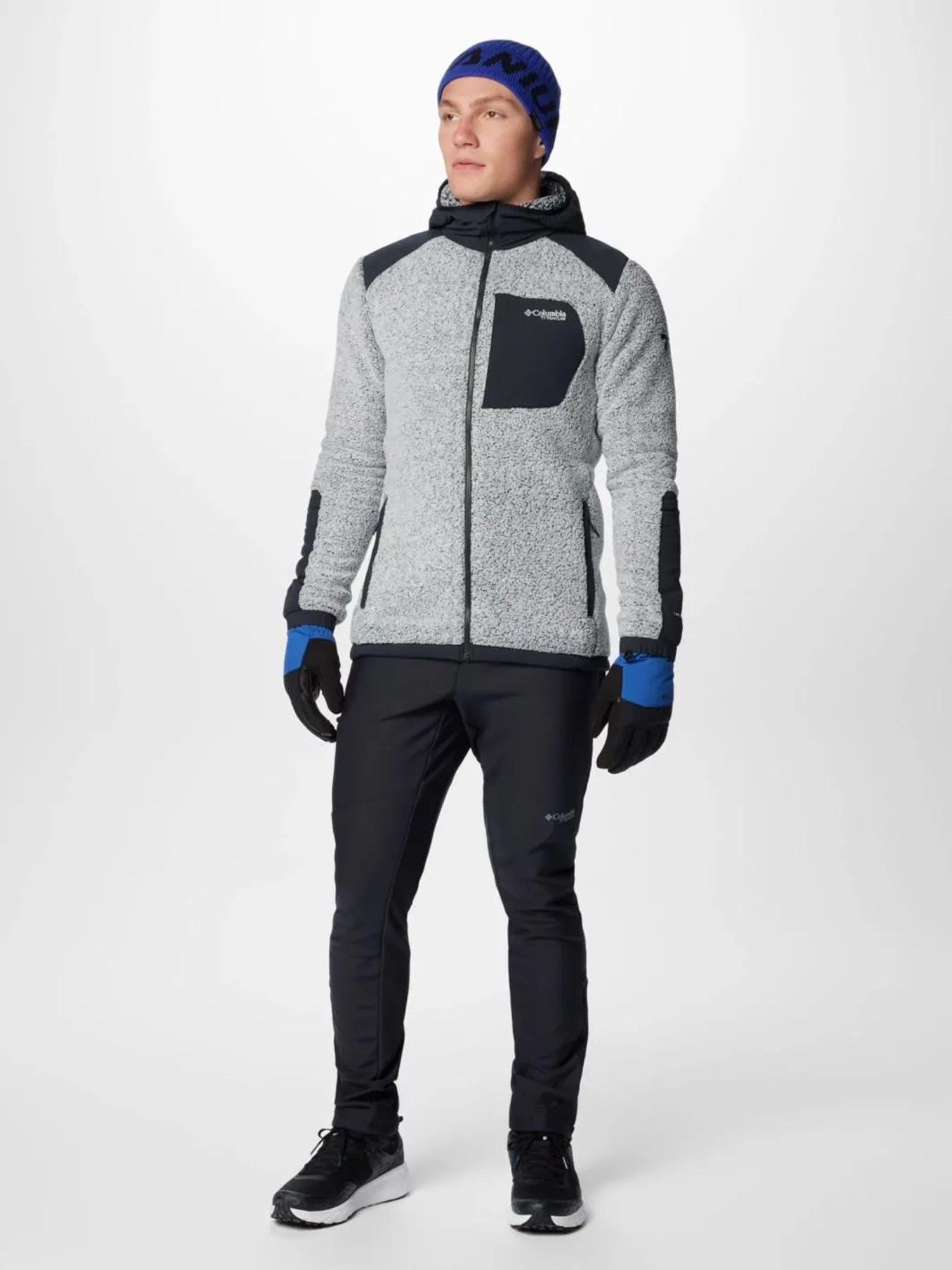 Джемпер мужской Columbia Arctic Crest™ Sherpa Full Zip белый 2096471-100 изображение 7