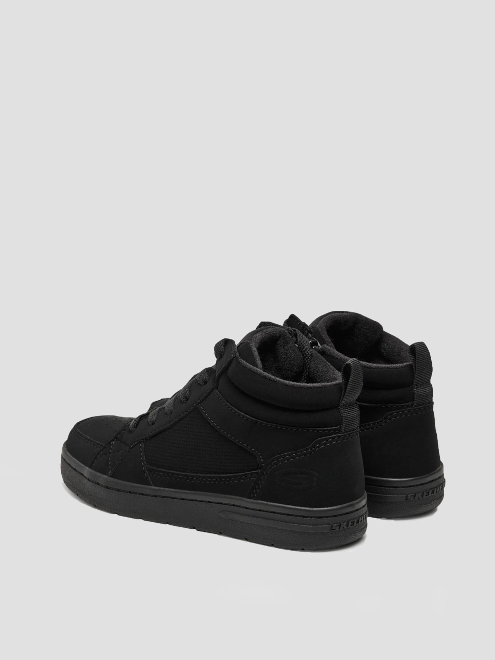 Кеди дитячі Skechers Smooth Street - Cozy чорні 405618L BBK — фото 3