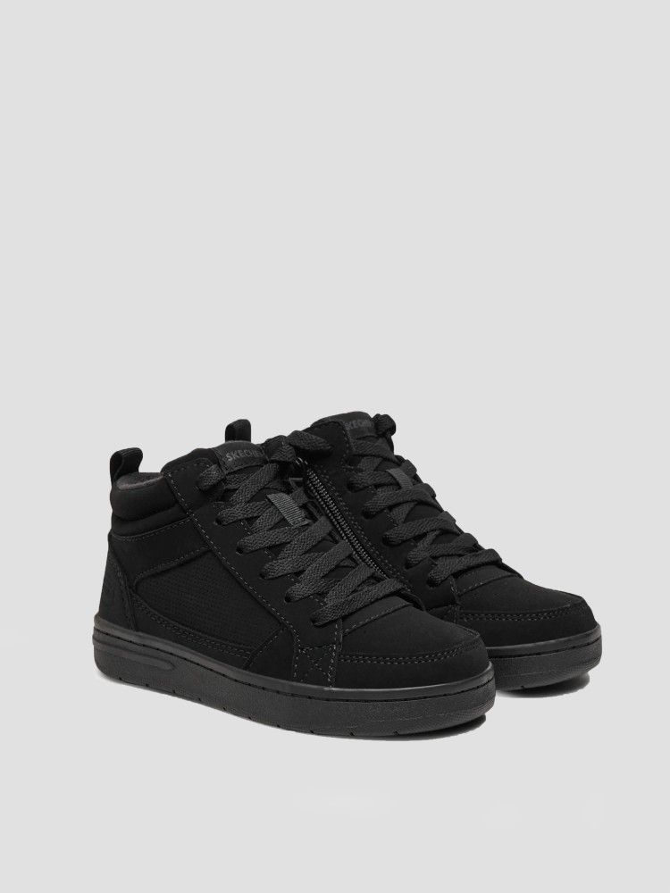 Кеды детские Skechers Smooth Street - Cozy черные 405618L BBK изображение 4