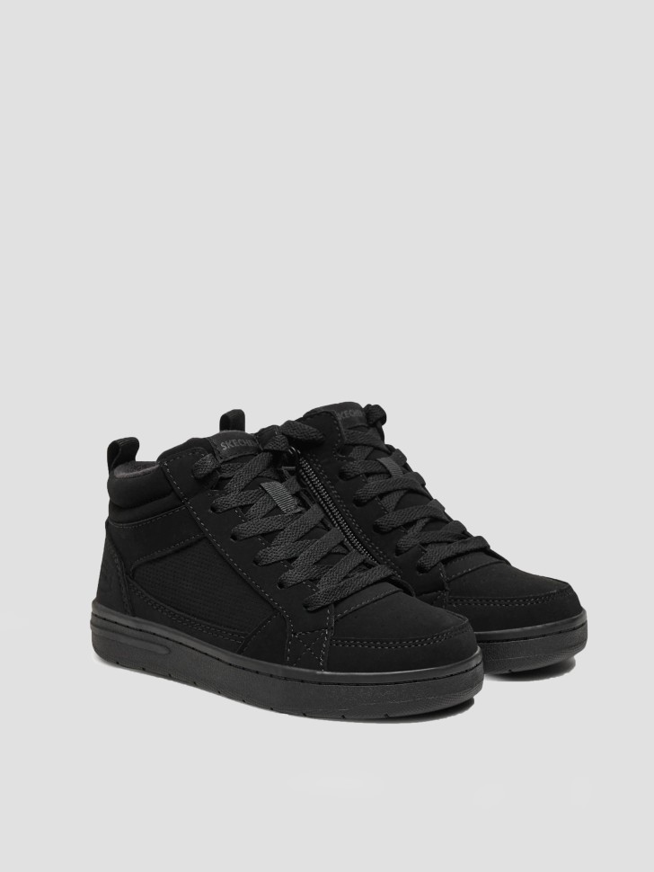 Кеды детские Skechers Smooth Street - Cozy черные 405618L BBK изображение 4