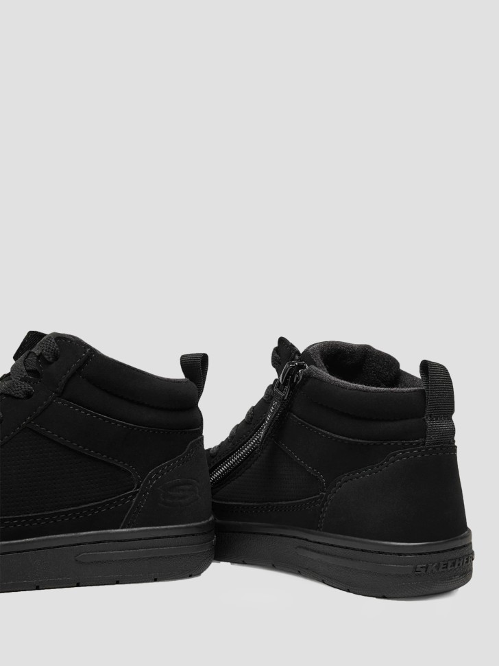 Кеды детские Skechers Smooth Street - Cozy черные 405618L BBK изображение 6