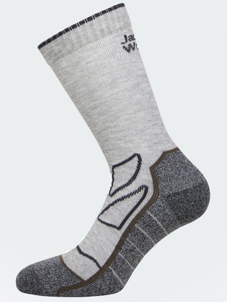 Шкарпетки Jack Wolfskin VOJO SOCK CL C сірі A60133-6111 изображение 2