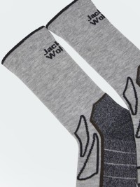 Шкарпетки Jack Wolfskin VOJO SOCK CL C сірі A60133-6111 изображение 3