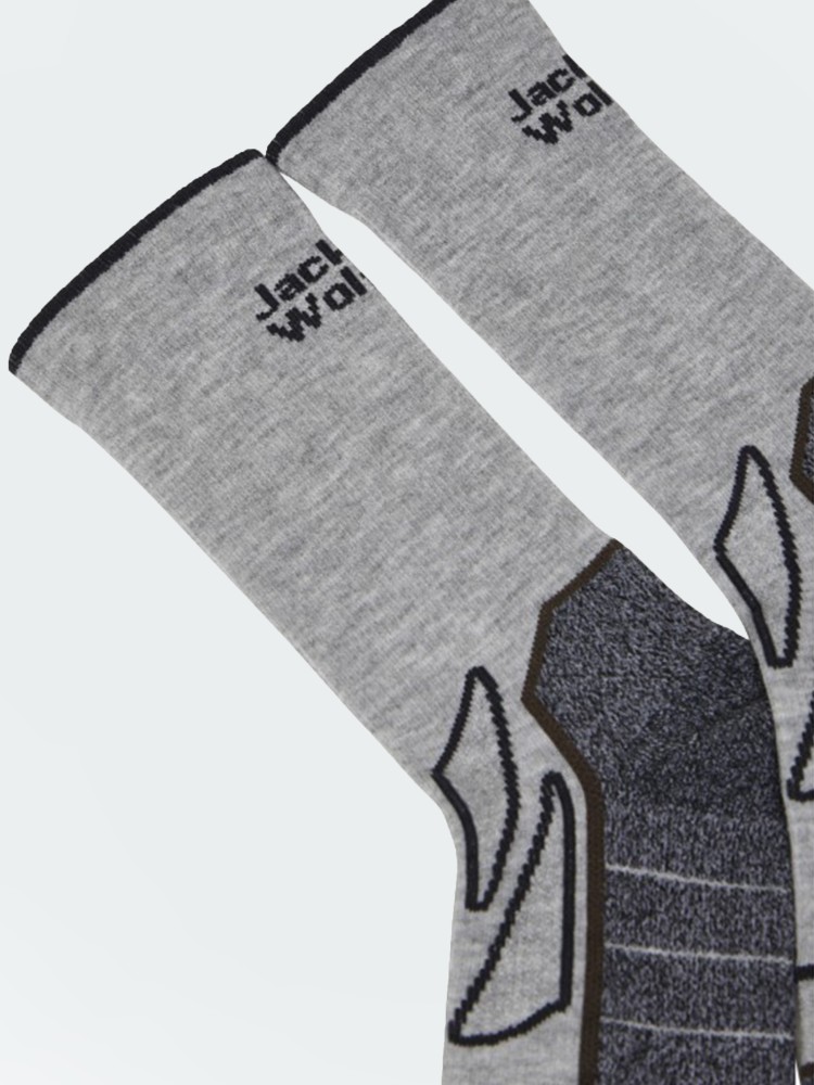 Шкарпетки Jack Wolfskin VOJO SOCK CL C сірі A60133-6111 изображение 3