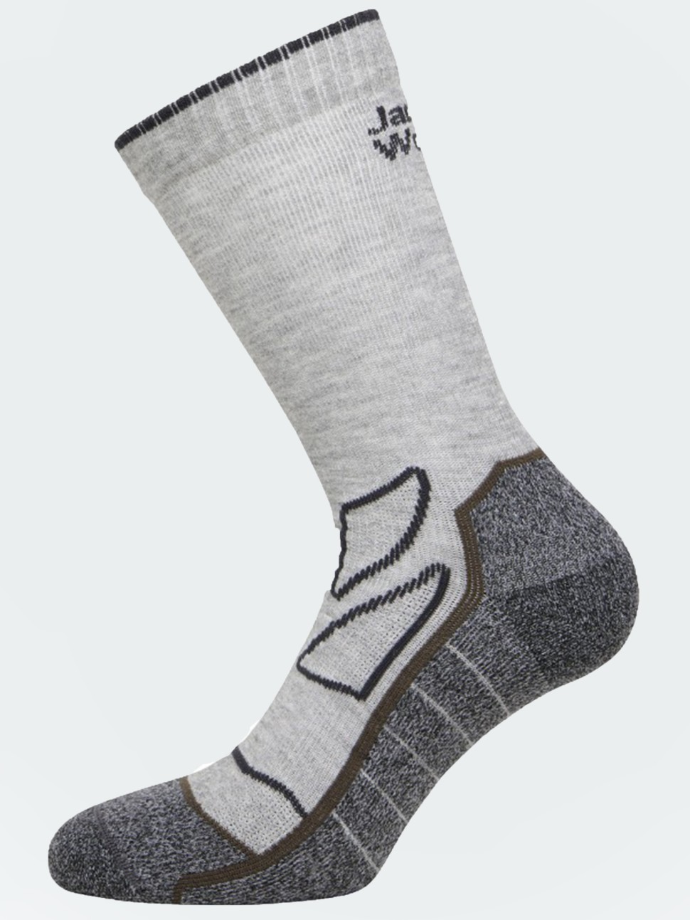Шкарпетки Jack Wolfskin VOJO SOCK CL C сірі A60133-6111 — фото 2
