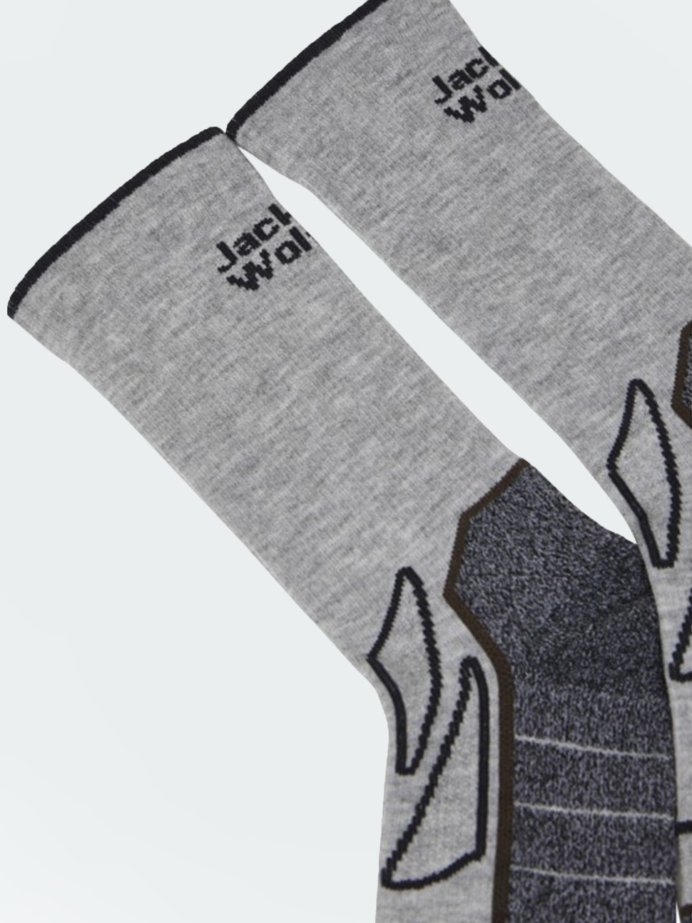 Шкарпетки Jack Wolfskin VOJO SOCK CL C сірі A60133-6111 — фото 3