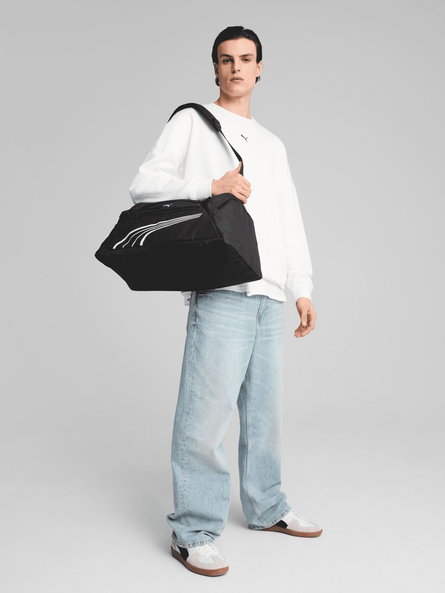 Сумка  Puma PUMA FUNDAMENTAL Small Sport черная 09118701 изображение 6