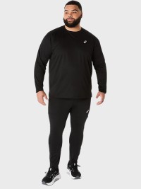 Футболка мужская Asics ASICS CORE LS TOP черная 2011D219-001 изображение 6