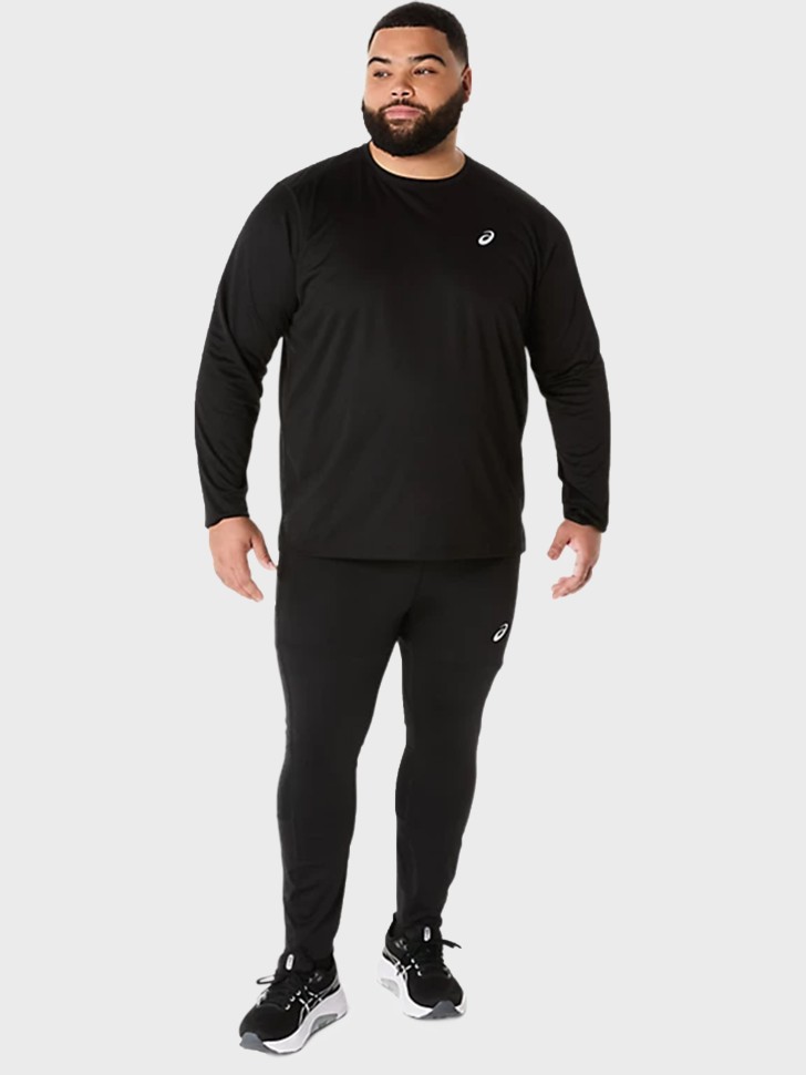 Футболка мужская Asics ASICS CORE LS TOP черная 2011D219-001 изображение 6