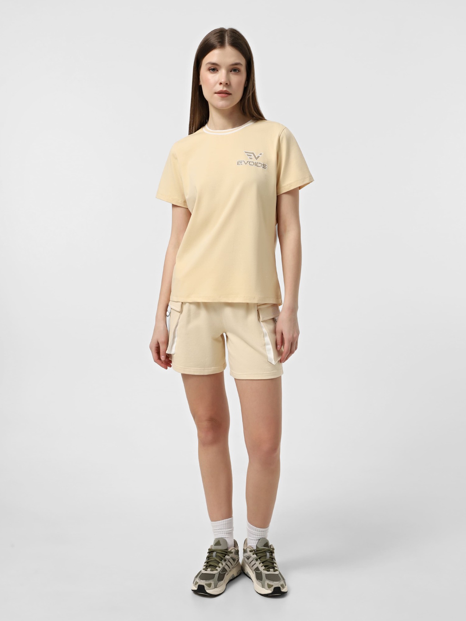 Шорты женские Evoids Mirabel бежевые 552521-125 изображение 6