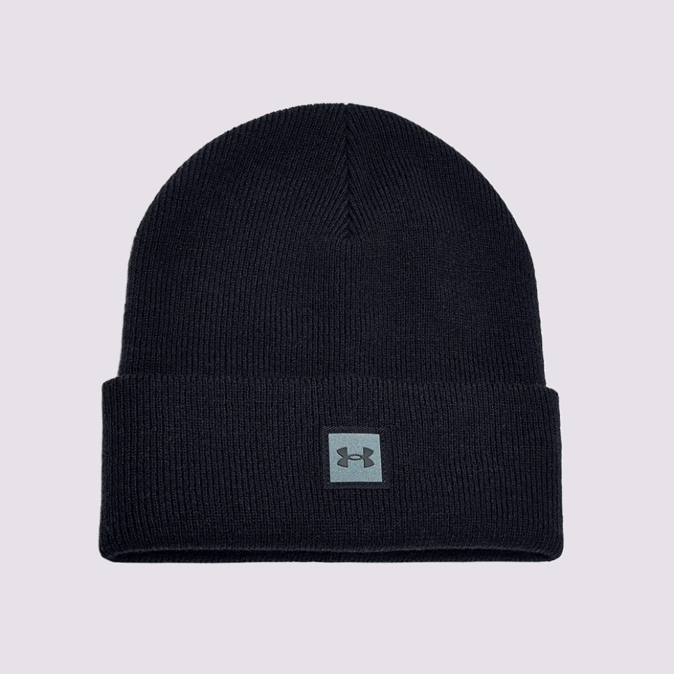 Шапка Under Armour Unisex Truckstop Beanie чорна 1356707-001 изображение 2