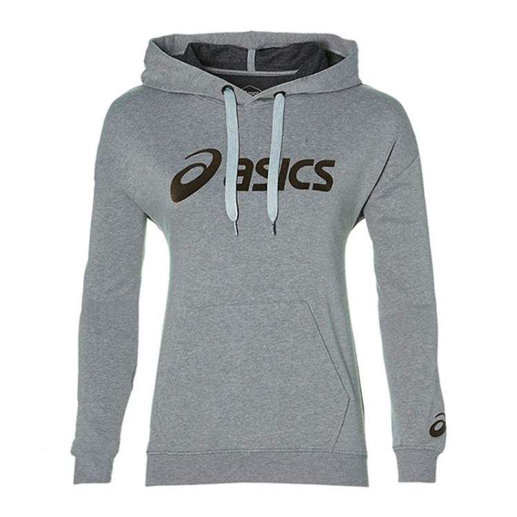 Толстовка жіноча Asics Big Asics Oth Hoodie сіра 2032A990-020  изображение 1