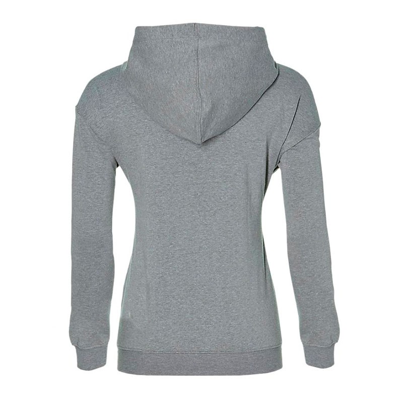 Толстовка жіноча Asics Big Asics Oth Hoodie сіра 2032A990-020  — фото 2
