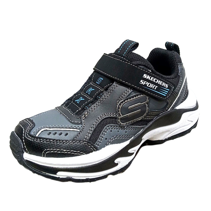 Полуботинки детские Skechers черные 97825L-BKCC изображение 1