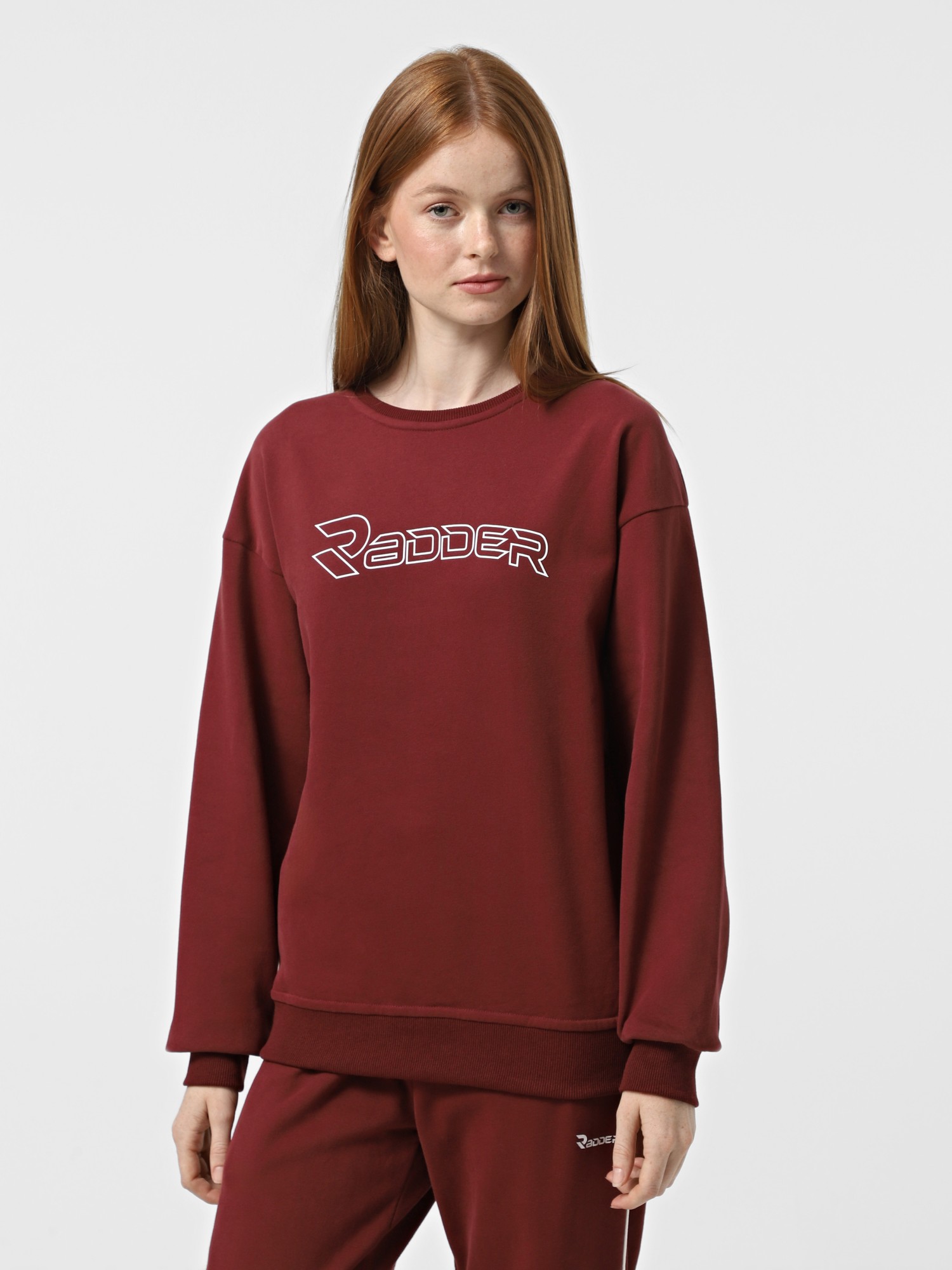 Толстовка женская Radder Wren бордовая 442592-670 изображение 2