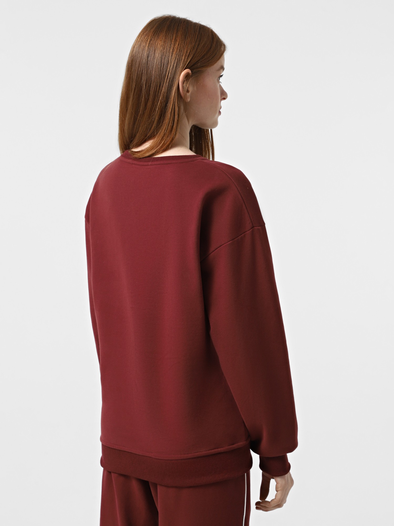 Толстовка женская Radder Wren бордовая 442592-670 изображение 3