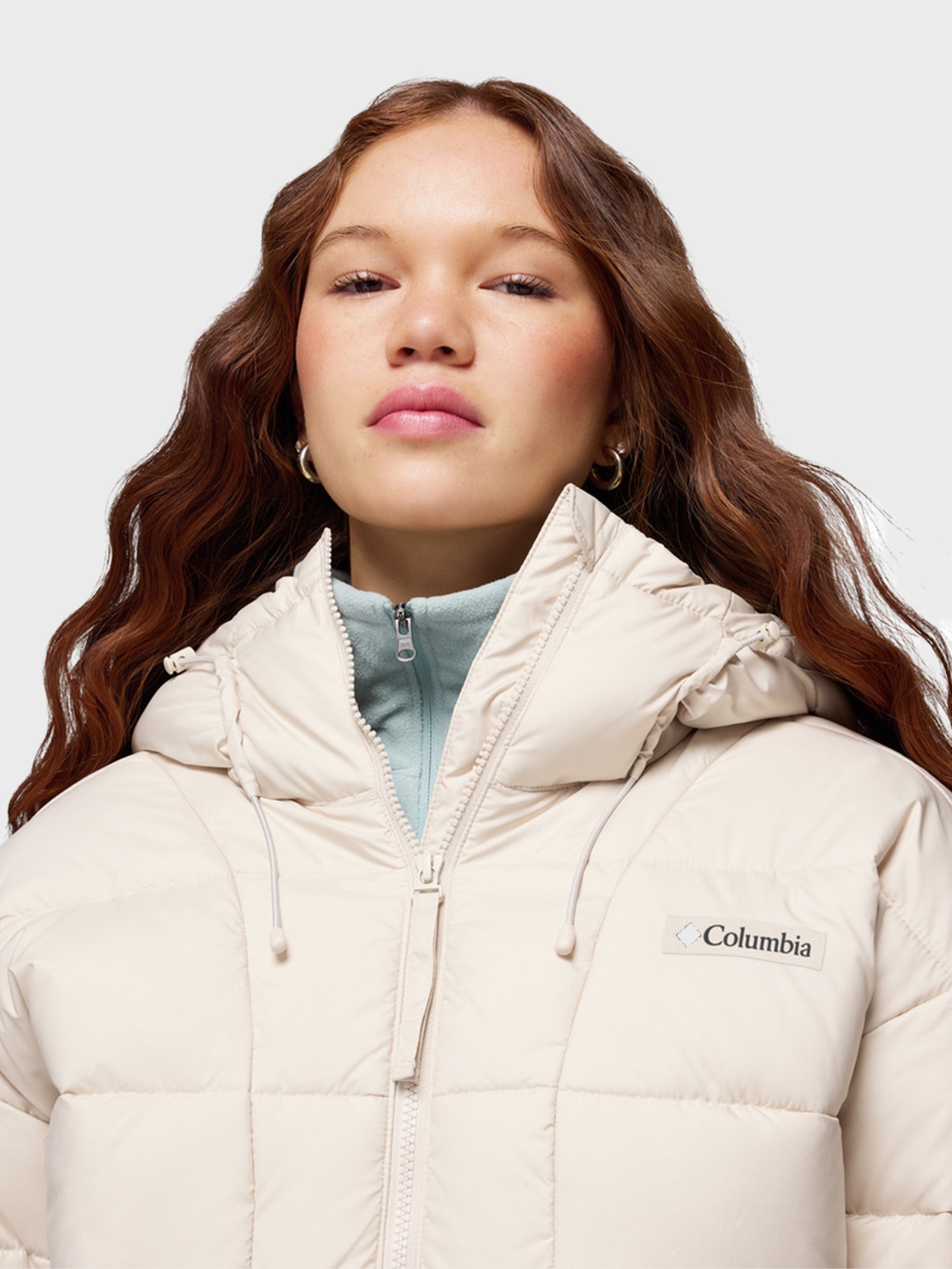 Куртка женская Columbia Pike Lake™ III Hooded Jacket бежевая 2133561-278 изображение 7