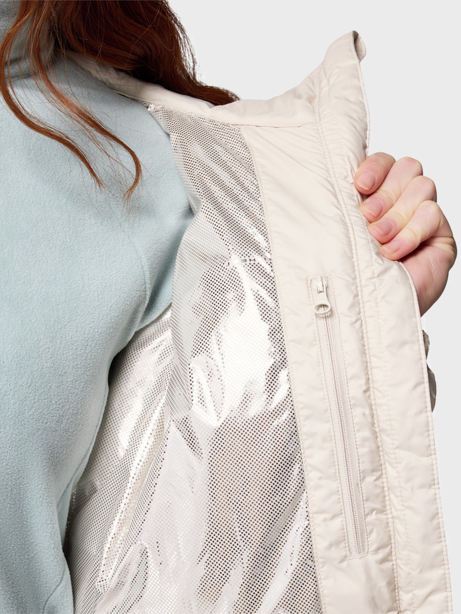 Куртка женская Columbia Pike Lake™ III Hooded Jacket бежевая 2133561-278 изображение 8