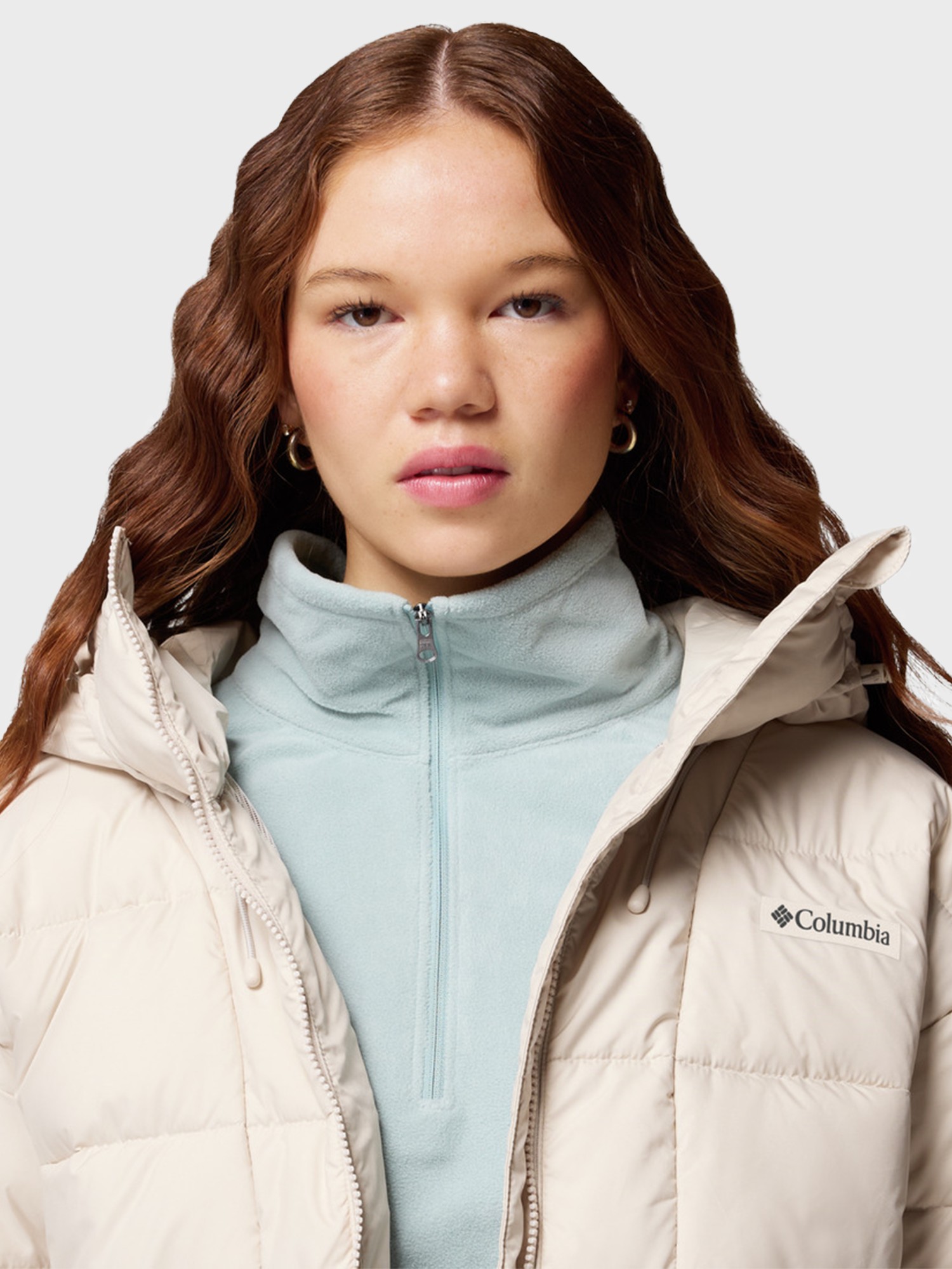 Куртка женская Columbia Pike Lake™ III Hooded Jacket бежевая 2133561-278 изображение 9