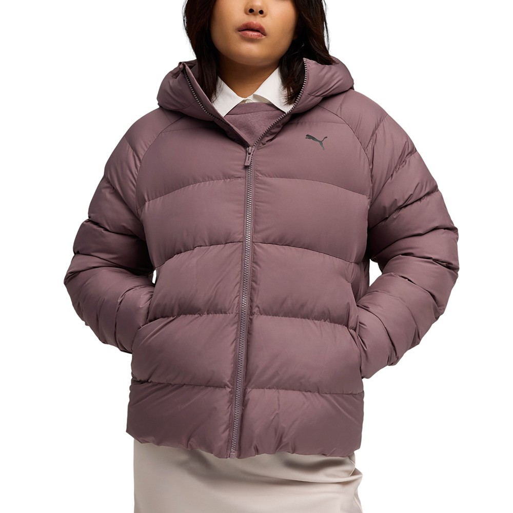 Куртка женская Puma Mono Hooded Jacket фиолетовая 68838588