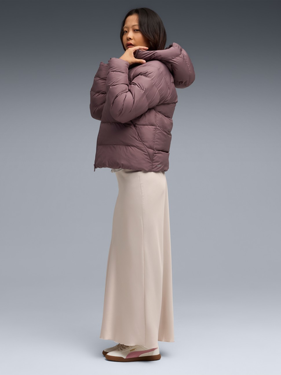 Куртка жіноча Puma Mono Hooded Jacket фіолетова 68838588 — фото 4