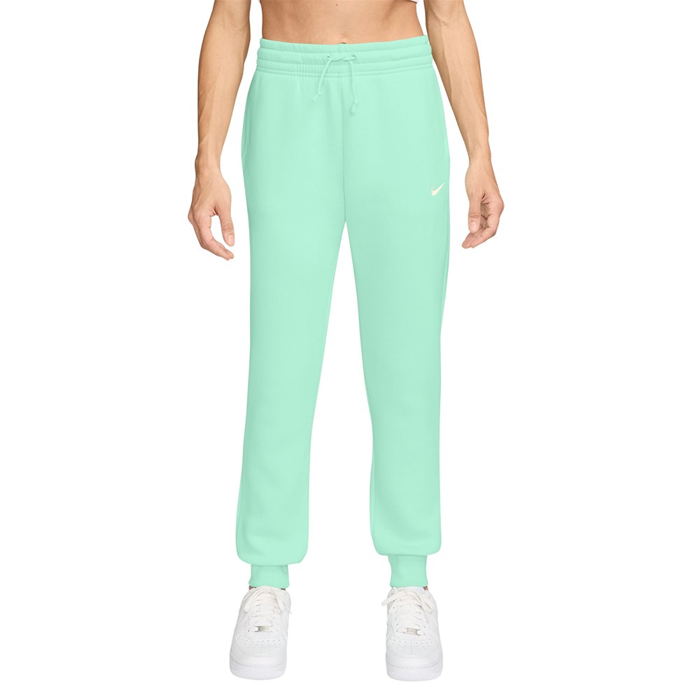Штани жіночі Nike W NSW PHNX FLC MR PANT STD м'ятні FZ7626-353 изображение 1