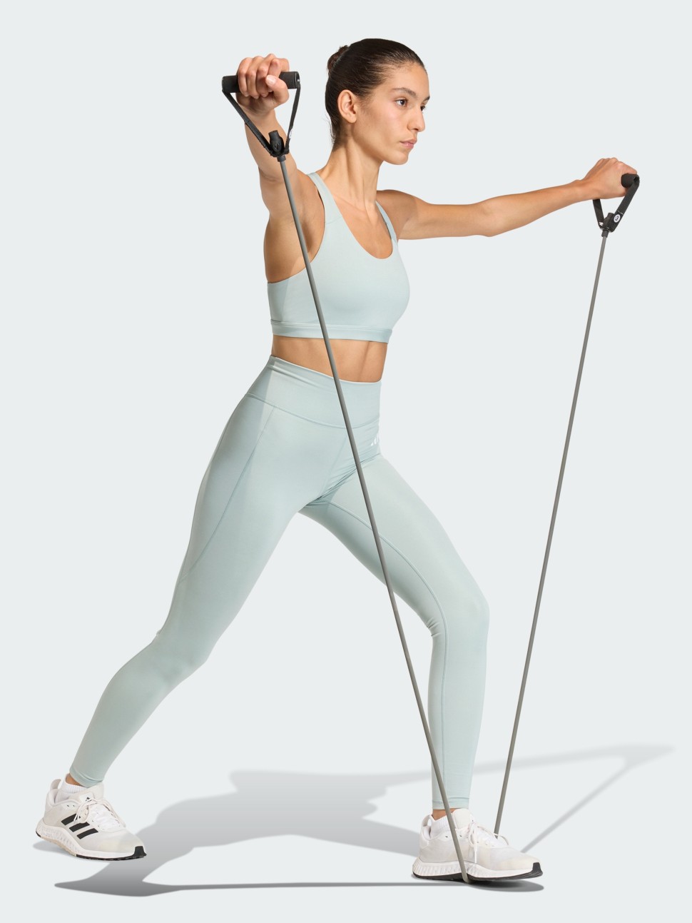 Бра жіночий Adidas OPT ESS MS BRA м'ятний KA4725 — фото 4