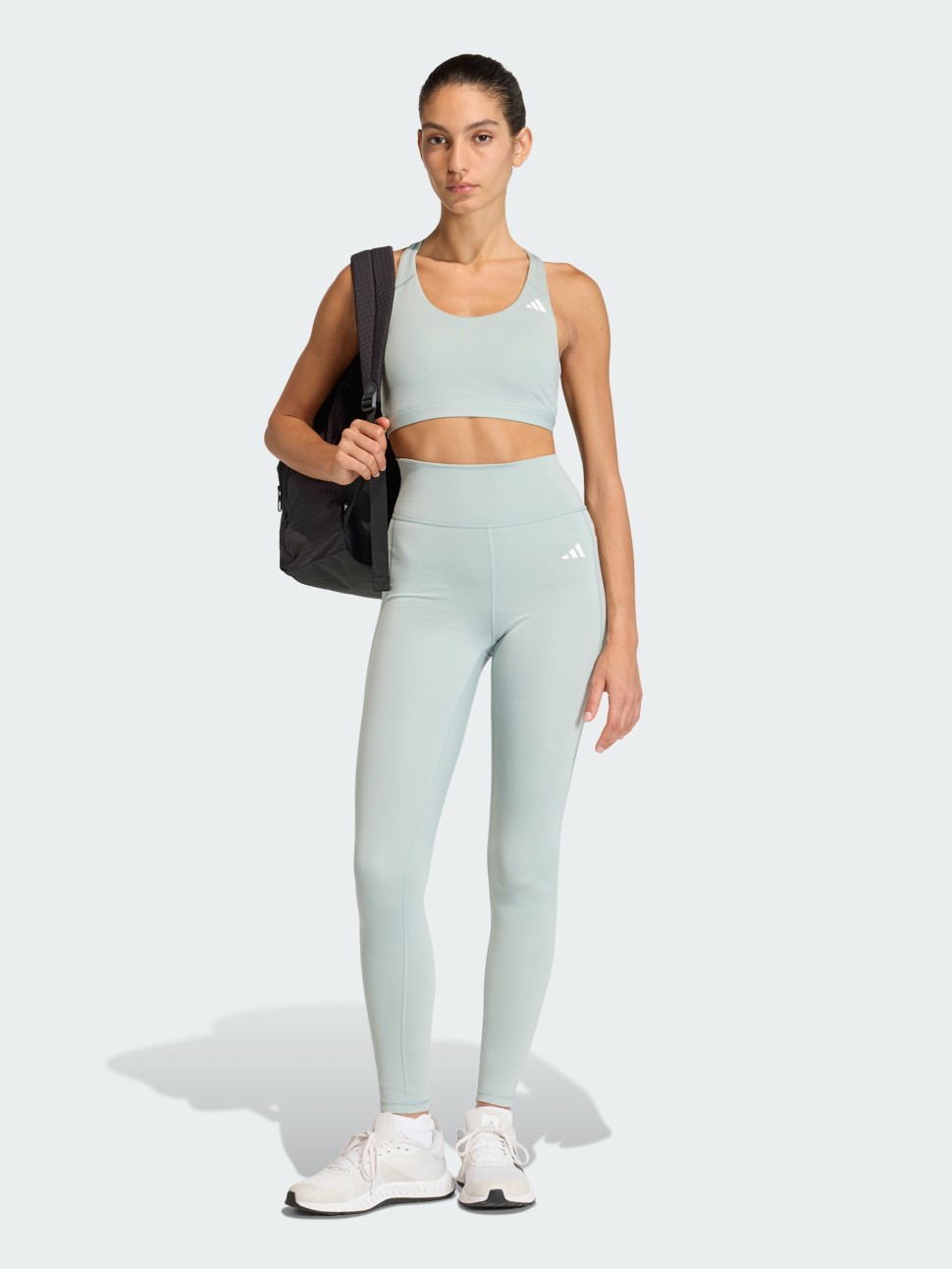 Бра жіночий Adidas OPT ESS MS BRA м'ятний KA4725 — фото 5