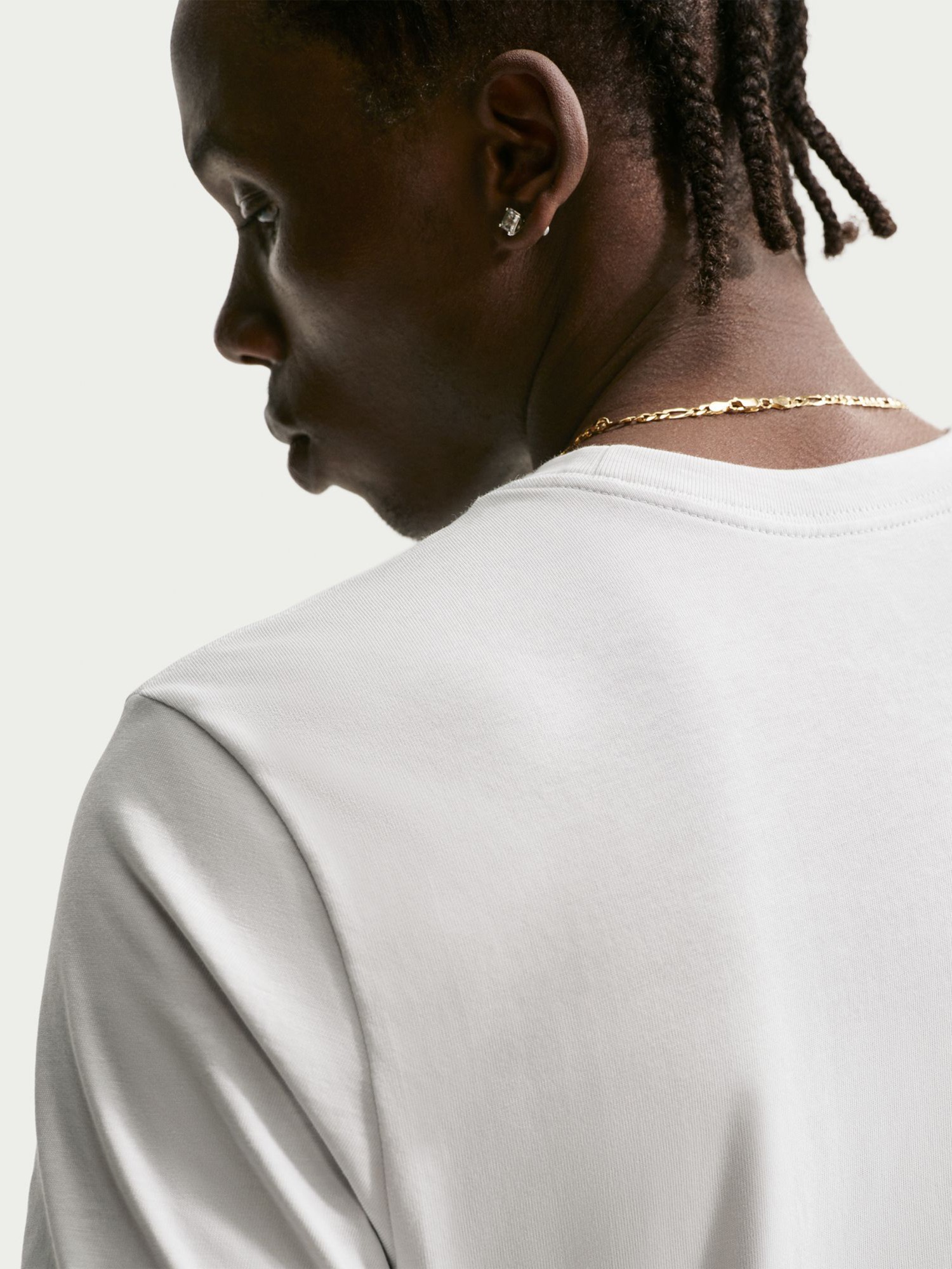 Футболка мужская Nike U NSW TEE STD BLUR JDI белая IH1133-101 изображение 4